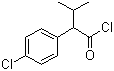 3-甲基-2-(4-氯苯基)丁酰氯, CAS #: 51631-50-6